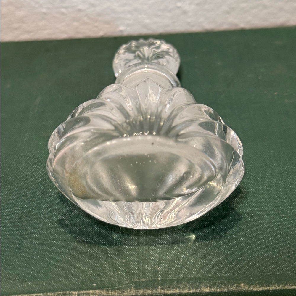 Vintage Cut Lead Crystal Perfume Bottle - Picture 11 of 14